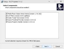 Обзор бесплатной версии K-Lite Codec Pack